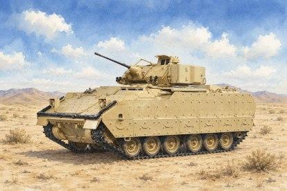 M2A2 Bradley IFV M2A2 Bradley IFV von Academy Plastic Model