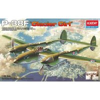ACADEMY 12208 1:48 P-38F Lighting Glacier Girl von Academy
