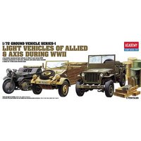 ACADEMY 13416 1:72 Bodenfahrzeuge Serie 1 von Academy
