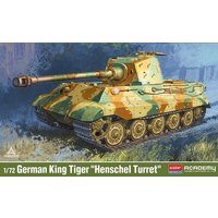 ACADEMY 13423 1:72 German King Tiger Henschel Turm von Academy
