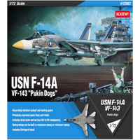 ACADEMY 492563 1:72 USN F-14A Vf-143 "Pukin Dogs" ACADEMY 492563 1:72 USN F-14A Vf-143 "Pukin Dogs" von Academy