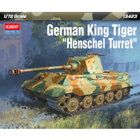 ACADEMY 493423 1:72 German King Tiger Henschel Turm ACADEMY 493423 1:72 German King Tiger Henschel Turm von Academy