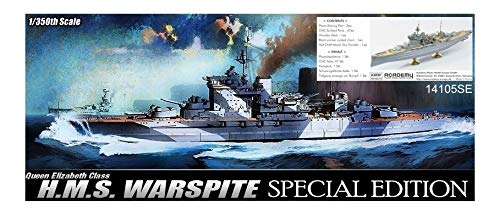 Academy 1/350 H.M.S. WARSPITE AC14105SE Academy 1/350 H.M.S. WARSPITE AC14105SE von Academy
