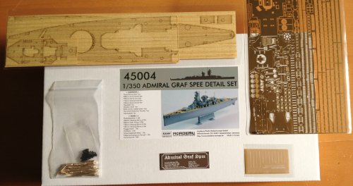 1:350 ADIMIRAL GRAF SPEE Detail Set Academy 45004 1:350 ADIMIRAL GRAF SPEE Detail Set Academy 45004 von Academy