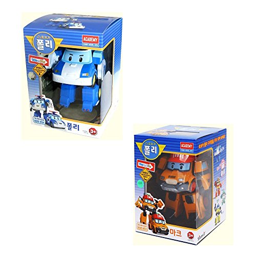 Academy Robocar Poli & Mark (Transformations-Spielfigur) von Academy