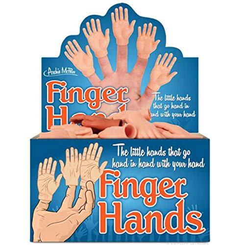 Set Of Ten Finger Hands Finger Puppets by Accoutrements von Accoutrements