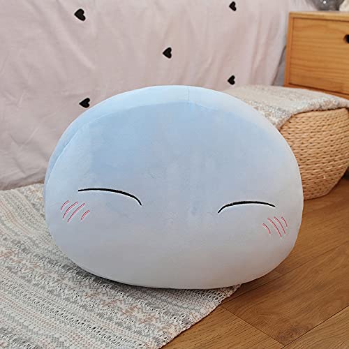 Acebwhtoy Anime That Time I Got Reincarnated As A Slime Plushie, Plüschkissen, Puppenspielzeug, gefüllte Puppe, Plüschpuppe, Kissen, Spielzeug, Geburtstagsgeschenke, Kissenbezug (28 cm, A) von Acebwhtoy