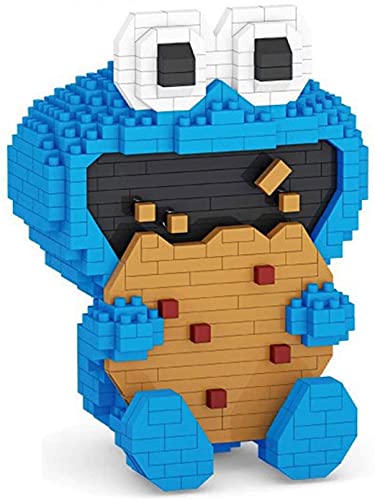 Nano Bausteine, Cookie Monster Mini Blocks, DIY Diamond Blocks Pädagogisches Spielzeug Geschenk Für Kinder Und Erwachsene Geschenke (Red) von Acebwhtoy