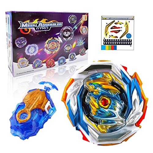 Bey Arena Set, 4D Metall Fusion Kampfkreisel mit Starter, Kinder Spielzeug Geschenk für Weihnachten, Geburtstag, Kinder Spielzeug Jungen 6 Jahre+ von Acebwhtoy