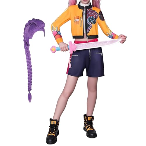 Aceirropy Anime Cosplay Kostüme Für Jugendliche Mädchen,Cosplay Outfit Mit Perücke | Rollenspielzubehör für Fotoshootings Mottopartys Karneval Bühnenauftritte Aceirropy Anime Cosplay Kostüme Für Jugendliche Mädchen,Cosplay Outfit Mit Perücke | Rollenspielzubehör für Fotoshootings Mottopartys Karneval Bühnenauftritte von Aceirropy
