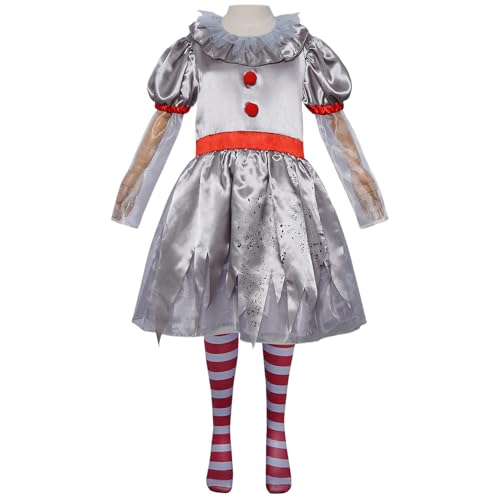 Aceirropy Kinderkostüme Für Halloween | Mädchen Kostümkleider Für Cosplay,Verkleidungssets Für Rollenspiel Karneval Geburtstag Weihnachtsfeier von Aceirropy