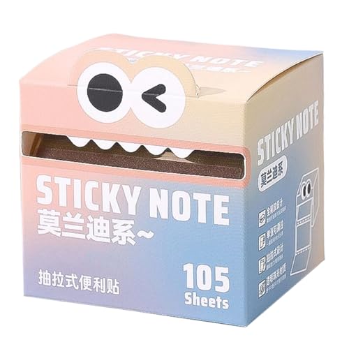 Aceirropy Klebernotizen mit süßem Muster, verbesserter Monsterklebernotiz, 105 Blätter pro Rolle, farbenfroh und lustig, für Stärken, den Arbeitsplatz, die Schule, 7,5 x 7 cm Aceirropy Klebernotizen mit süßem Muster, verbesserter Monsterklebernotiz, 105 Blätter pro Rolle, farbenfroh und lustig, für Stärken, den Arbeitsplatz, die Schule, 7,5 x 7 cm von Aceirropy