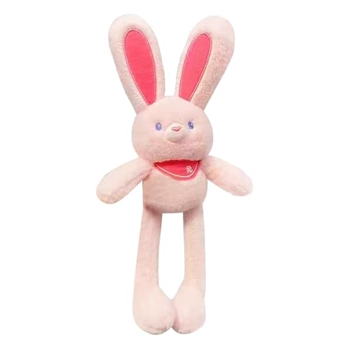 Aceirropy Pull Up Hubbit Plüschspielzeug, Pull-up-Kaninchen-Plüsch-Schlüsselbund, 11inch interaktive Osterhase gefülltes Tier, Ostern gefülltes lustiges Kaninchenplüsch, Anhängerschlüsselkette für von Aceirropy
