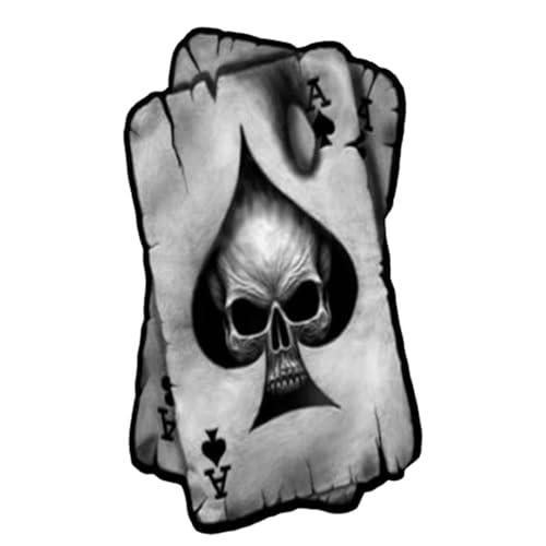 W-indows Pokerkarten-Aufkleber, Halloween-Aufkleber für Auto, lustiger Motorradhelm, Laptop, Abziehbilder, A-ce of Pik, Totenkopf-Auto-Aufkleber, Poker, Zombie-Auto-Aufkleber W-indows Pokerkarten-Aufkleber, Halloween-Aufkleber für Auto, lustiger Motorradhelm, Laptop, Abziehbilder, A-ce of Pik, Totenkopf-Auto-Aufkleber, Poker, Zombie-Auto-Aufkleber von Aceirropy