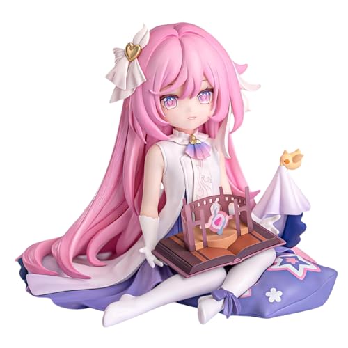 Acfigure Elysia Bronya Zaychik Figur, Anime-Spiel, 10 cm, Statue-Figuren, Modell sitzende Haltung, Figur für Desktop-Dekoration, Display und Sammlerstück, Geschenk (Elysia) von Acfigure