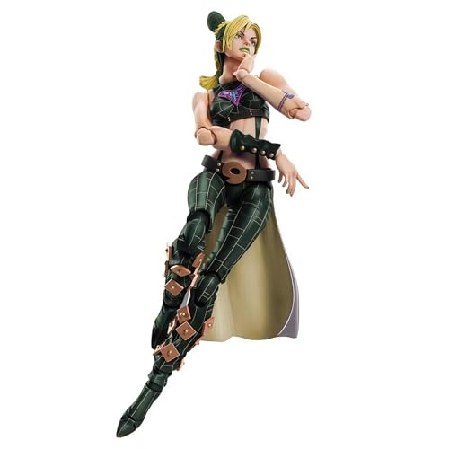 Acfigure JoJo's Jotaro Star Platinum Cujoh Jolyne Stone Free Action Moveable with Accessories Figure Anime 17CM PVC Boxed Figures for Decor Display and Collectible Gift (Cujoh Jolyne) von Acfigure