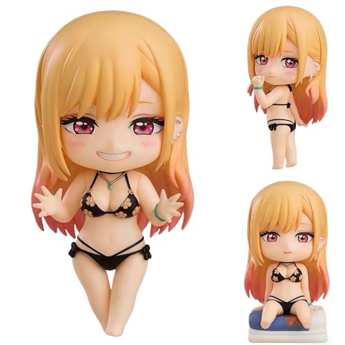 Acfigure Marin Kitagawa bewegliche Actionfigur, Anime-Darling-Figuren, austauschbarer Gesichtsgurt, Zubehör, PVC-Statue, Spielzeugmodell für Desktop-Dekoration und Sammlerstück, 10 cm Acfigure Marin Kitagawa bewegliche Actionfigur, Anime-Darling-Figuren, austauschbarer Gesichtsgurt, Zubehör, PVC-Statue, Spielzeugmodell für Desktop-Dekoration und Sammlerstück, 10 cm von Acfigure