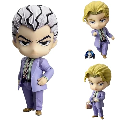 Acfigure Yoshikage Kira bewegliche Actionfigur, 10 cm, Anime, JoJo's Diamond is Unbreakable Figuren, Kira Replaceable Accessories PVC Model for Desktop Decor and Collectible Gift Acfigure Yoshikage Kira bewegliche Actionfigur, 10 cm, Anime, JoJo's Diamond is Unbreakable Figuren, Kira Replaceable Accessories PVC Model for Desktop Decor and Collectible Gift von Acfigure