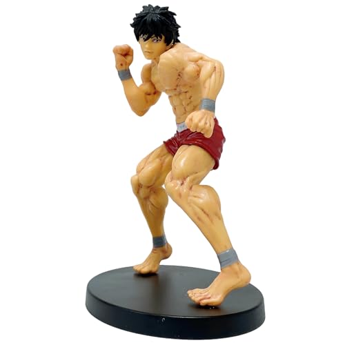 BAKI Anime-Figur, Hanma Baki, Actionfigur, Statue, 15 cm, stehende Haltung, Anime-Charakter, Zubehör, PVC-Modell für Desktop-Dekoration, Sammlungen BAKI Anime-Figur, Hanma Baki, Actionfigur, Statue, 15 cm, stehende Haltung, Anime-Charakter, Zubehör, PVC-Modell für Desktop-Dekoration, Sammlungen von Acfigure