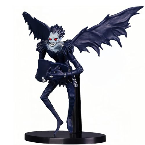 Death Note Ryuuku Anime-Figur, Höhe 20 cm, Statue-Modell, Yagami, Licht, Cartoon-Charakter für Desktop-Dekorationssammlungen Death Note Ryuuku Anime-Figur, Höhe 20 cm, Statue-Modell, Yagami, Licht, Cartoon-Charakter für Desktop-Dekorationssammlungen von Acfigure