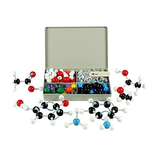 Acfthepiey Molekularer Modellbausatz für Chemie, Molekulares Orbitalmodell, Chemie, Hilfsmittel für Chemieunterricht, 240 Stück von Acfthepiey