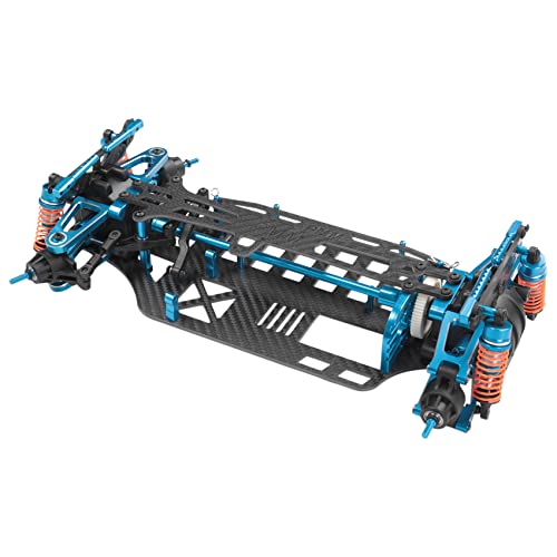 Zpoicaegn Aluminium Legierung & Kohlenstoff Shaft Fahrt 1/10 4Wd Touren Wagen Rahmen Kit für Tt01 Tt01E Auto von Acfthepiey
