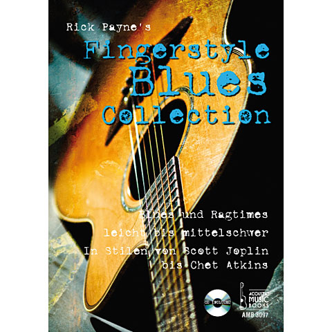 Acoustic Music Books Fingerstyle Blues Collection Notenbuch von Acoustic Music Books