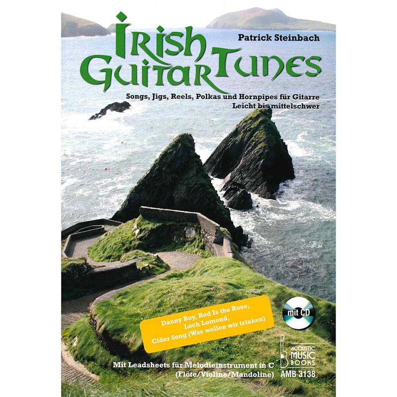 Acoustic Music Books Irish Guitar Tunes Lehrbuch von Acoustic Music Books