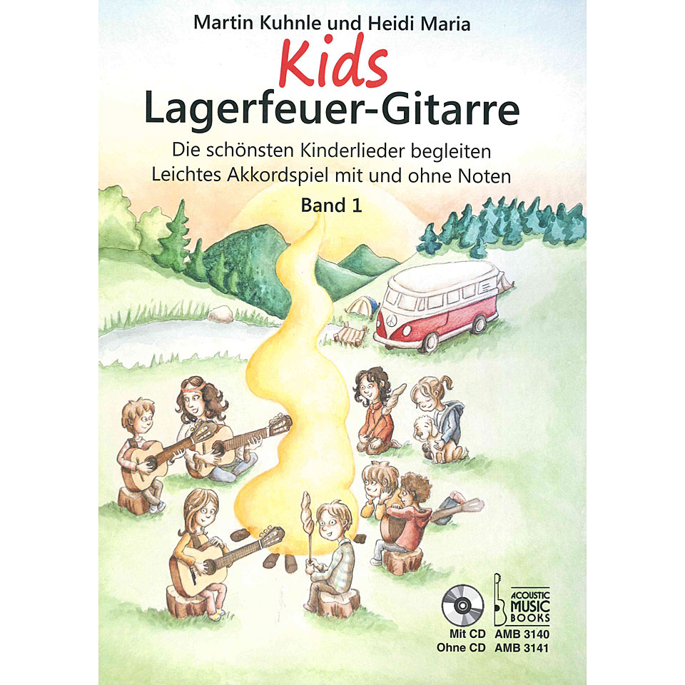 Acoustic Music Books KIDS Lagerfeuergitarre (+CD) Notenbuch von Acoustic Music Books