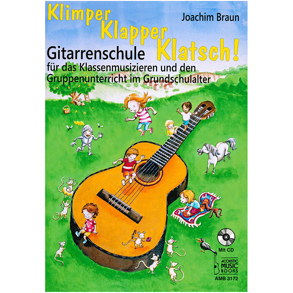 Acoustic Music Books Klimper, Klapper, Klatsch! Kinderbuch von Acoustic Music Books