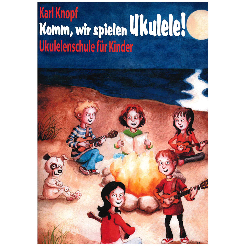 Acoustic Music Books Komm, wir spielen Ukulele! +CD Lehrbuch von Acoustic Music Books