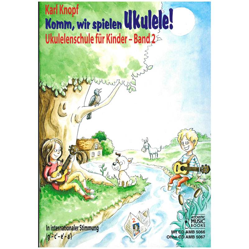 Acoustic Music Books Komm, wir spielen Ukulele! Band 2 (+CD) Lehrbuch von Acoustic Music Books