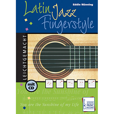 Acoustic Music Books Latin Jazz Fingerstyle Lehrbuch von Acoustic Music Books