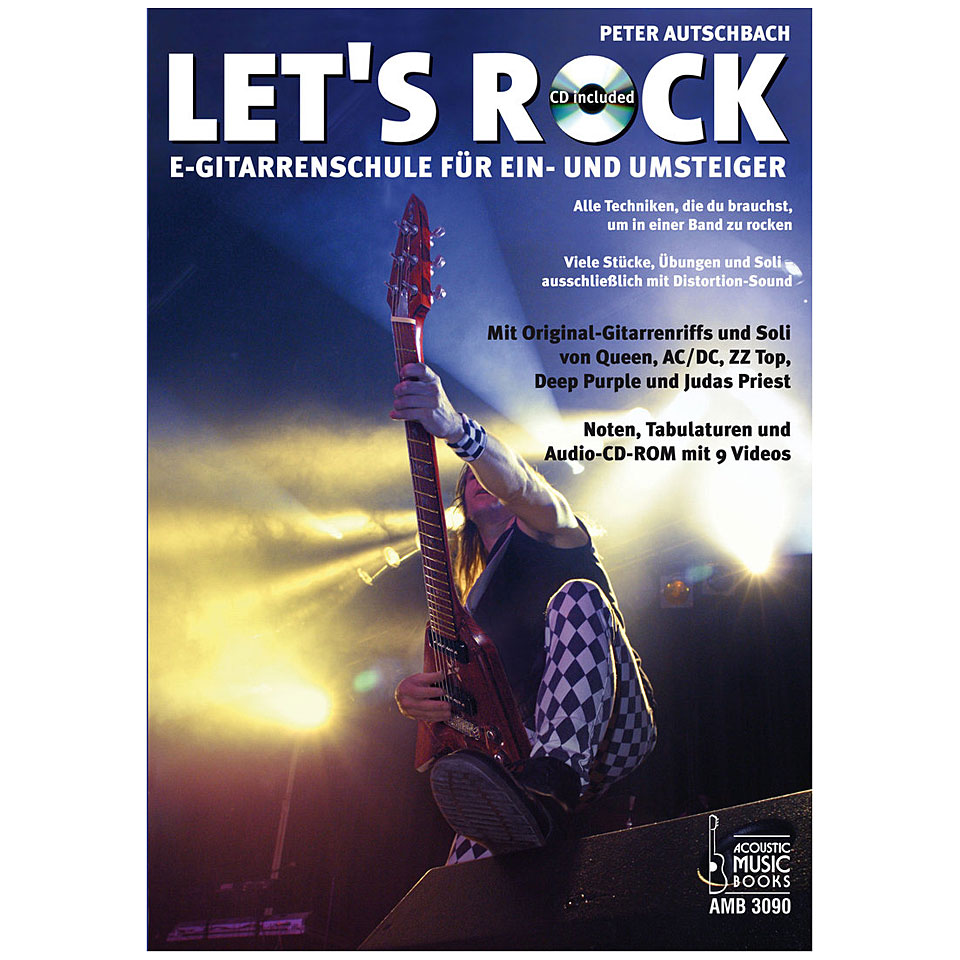 Acoustic Music Books Let&#39;s Rock Lehrbuch von Acoustic Music Books