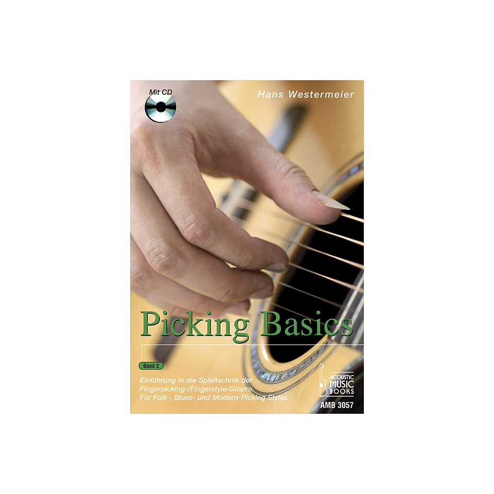 Acoustic Music Books Picking Basics Band 2 Lehrbuch von Acoustic Music Books
