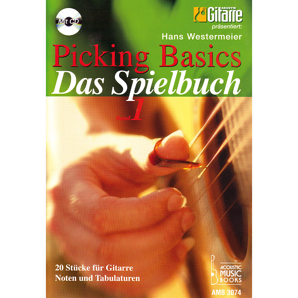 Acoustic Music Books Picking Basics - Das Spielbuch Notenbuch von Acoustic Music Books