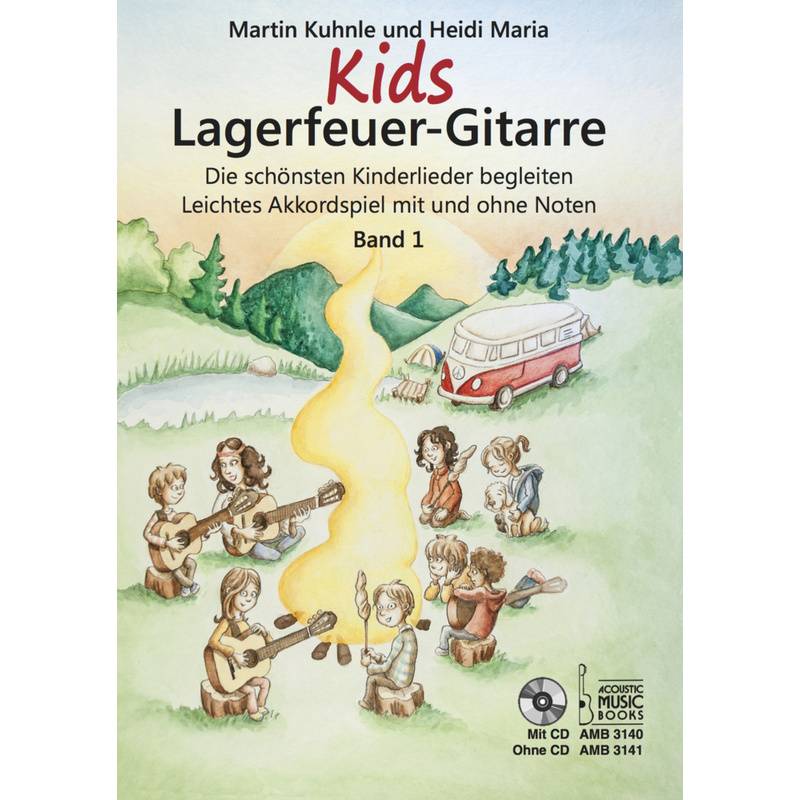 Kids Lagerfeuer-Gitarre, m. Audio-CD.Bd.1 von Acoustic Music Books