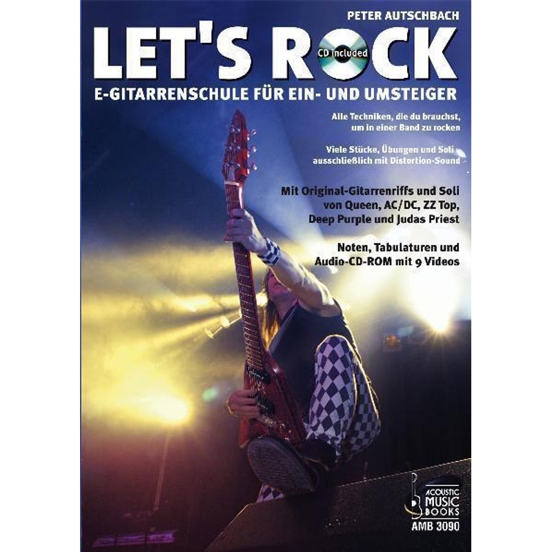 Let's Rock, m. 1 Audio-CD von Acoustic Music Books