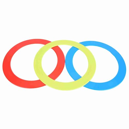 3pcs Handwurfkreisspielzeug, Blaues Rotes Gelb Jonglieren Akrobatik Wurf Kreis Armband Requisiten Clownspielzeug für Unterhaltung Im Freien und Jonglieren 3pcs Handwurfkreisspielzeug, Blaues Rotes Gelb Jonglieren Akrobatik Wurf Kreis Armband Requisiten Clownspielzeug für Unterhaltung Im Freien und Jonglieren von Acouto