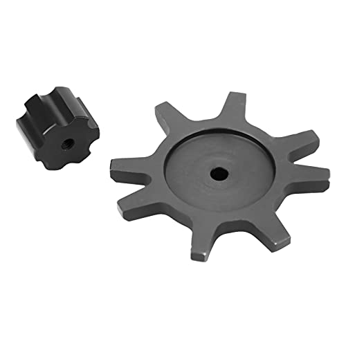 Acouto /10 Aluminiumlegierung RC Auto Rad Hub -Reifenschloss -Wechsler Werkzeug für ./2.2in Wheeltitan Hochaluminiumqualität und Mate RC Tire Lock Toolrc Car Tire ChangerHub Reifenschloss (Black) von Acouto