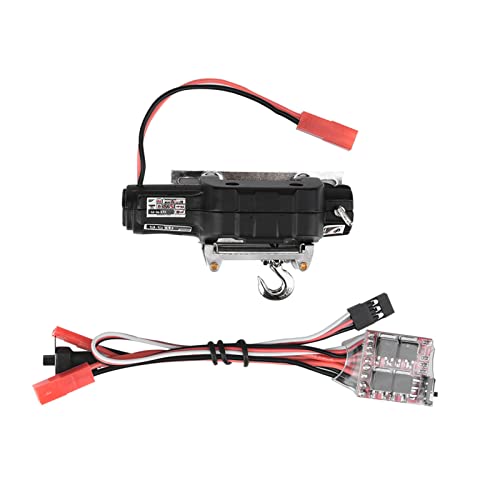 Acouto 1/10 RC Crawler Winde mit Steuerungssystem-Set Ultra Scale Looks für HSP Redcat Off Road Car Acouto 1/10 RC Crawler Winde mit Steuerungssystem-Set Ultra Scale Looks für HSP Redcat Off Road Car von Acouto