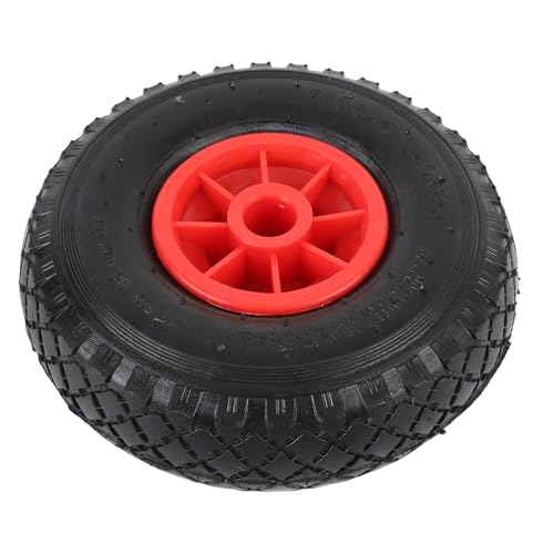 Acouto 10 Zoll Kayak Wagenräder 10 Inch Kayak Cart Wheels 10 - Zoll - Kanu - Karrenräder mit 150 kg Traglast PU - Reifen 3.00-4 für Kajak Kanu Paddleboard von Acouto