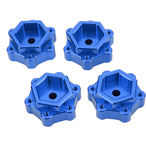 Acouto 2 Paar RC Aluminium 5mm Widden Rad Hex Adapter -Konverter für LOSI LMT 4WD -Achse /8 LKWRED Gewicht und Exquisites Hex APAA RC Autorad Adapterrc Aluminum Rad Adapterrc (Blue) von Acouto