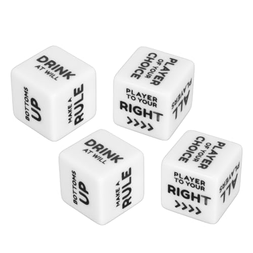 Acouto 2 Set English Order Dice White Lightweight Fun Action Anweisungen Würfel für Tischspiele Family Treffen Sind Partys für Tischfamilie KTV. Andere Ausflüge Private Party a Dose Acouto 2 Set English Order Dice White Lightweight Fun Action Anweisungen Würfel für Tischspiele Family Treffen Sind Partys für Tischfamilie KTV. Andere Ausflüge Private Party a Dose von Acouto