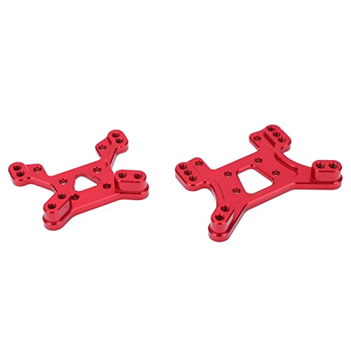 Acouto 2 Stück Vorderes Hinteres Stoßdämpferbrett aus Aluminiumlegierung, RC-Zubehör, Passend für LC Racing 1/14 WLtoys 14400 124018 124019 RC CarTitanium Einfache Installation des Acouto 2 Stück Vorderes Hinteres Stoßdämpferbrett aus Aluminiumlegierung, RC-Zubehör, Passend für LC Racing 1/14 WLtoys 14400 124018 124019 RC CarTitanium Einfache Installation des von Acouto