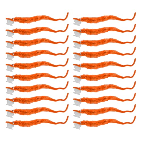 Acouto 20 PCs Pelzig P -Material Niedlich DIY Kompakt Tragbarer Fuzzy Für Party Purple Pelzy Wormfuzzy WormsFuzzy Toy Für Partycute Wurmspielzeug -Spielzeug in F Endl mit und Braucht Ihre (#1) von Acouto