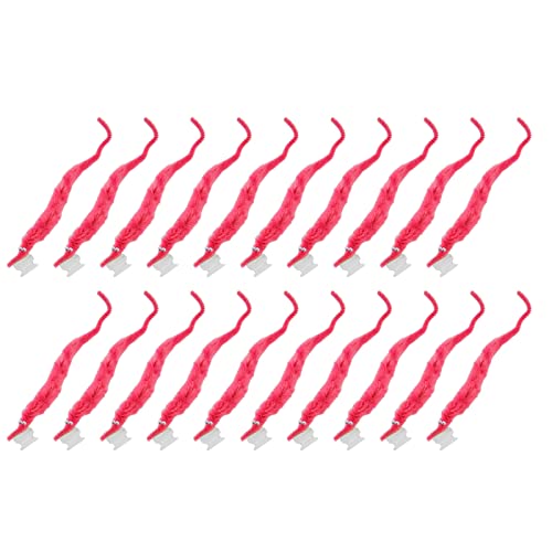 Acouto 20 PCs Pelzig P -Material Niedlich DIY Kompakt Tragbarer Fuzzy Für Party Purple Pelzy Wormfuzzy WormsFuzzy Toy Für Partycute Wurmspielzeug -Spielzeug in F Endl mit und Braucht Ihre (#4) von Acouto