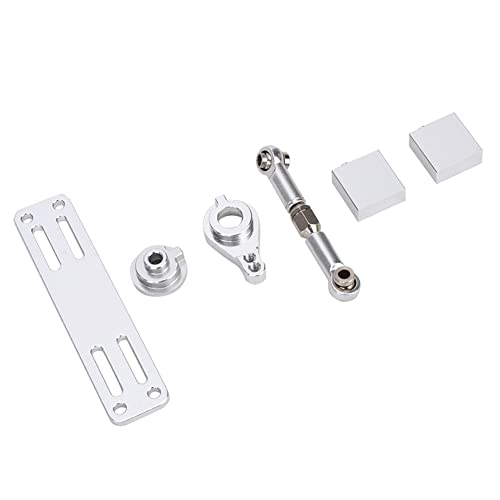 Acouto 25T Stee Gear Modification Mount Set für WPL C14 C24 B14 B24 B16 17G 9G Modellauto für WPL1696T Servo Mount Set25t Servo - für WPL MountModel Autozubehörmodel Auto (Silber WPL1696R) von Acouto