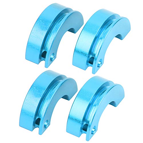 Acouto 2Set Aluminiumlegierung RC -Kupplungsschuhe für HSP 1/10 Fernbedienungsauto, Einfache Installation von RC -Zubehör für RC -Hobbyisten (Blue) von Acouto