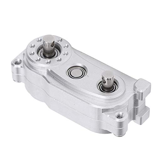 Acouto 313 -mm -Radstand Metall Chassis Rahmenübertragungshäuse Ersatzteile für /10 RC Crawler Cartitan für Fit Car RC zu Convenien Transfer Case1 /10 Transfer Caserc (Silver) von Acouto